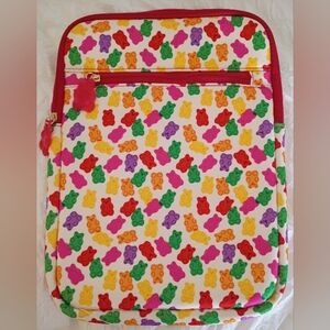 Vibrant Gummy Bear Print Laptop Case